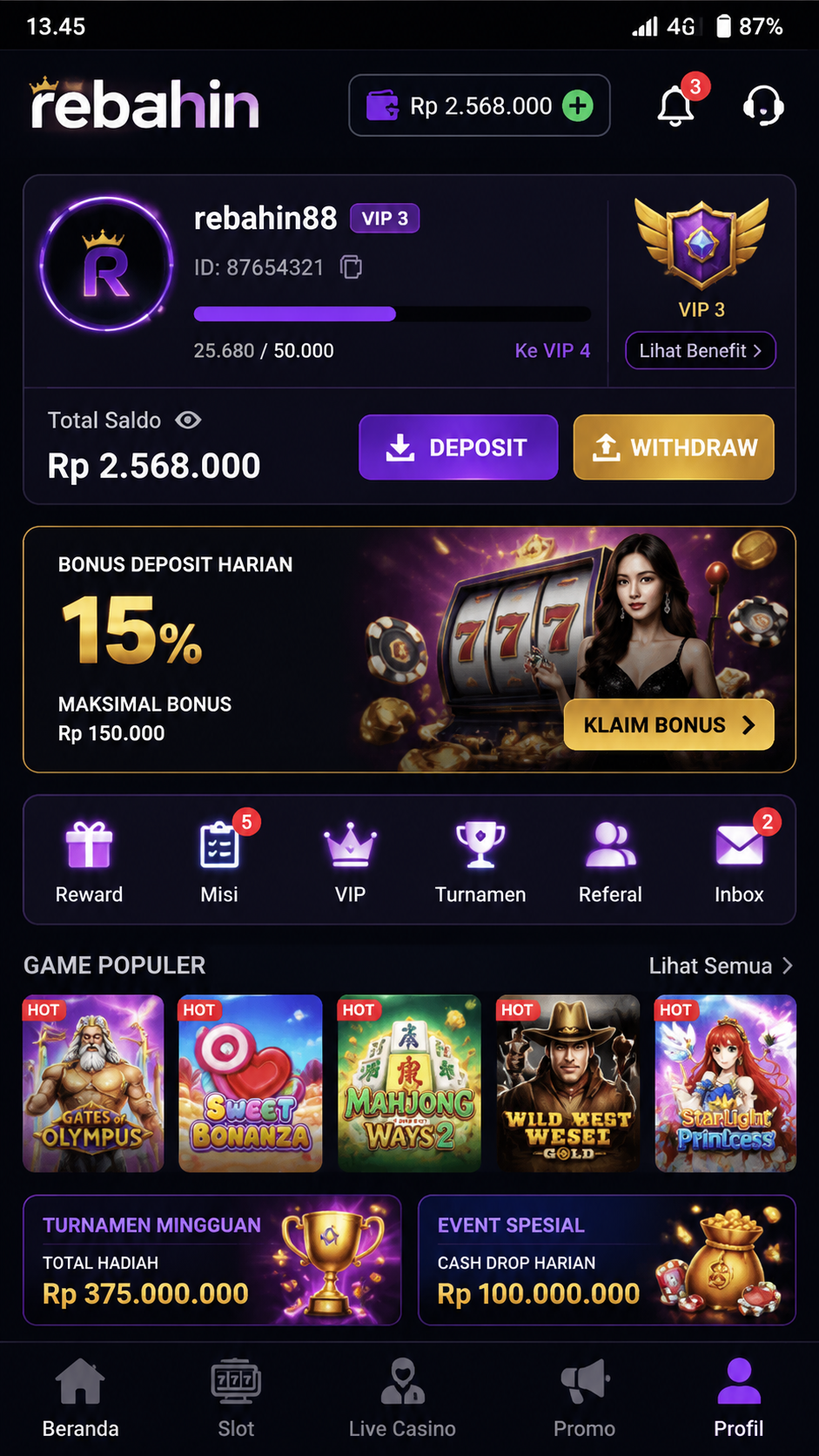 Screenshot 3 rebahin